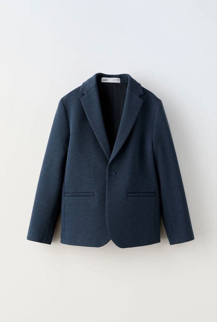 ZARA KIDS ネイビー スーツセット ネクタイ付き152センチ
