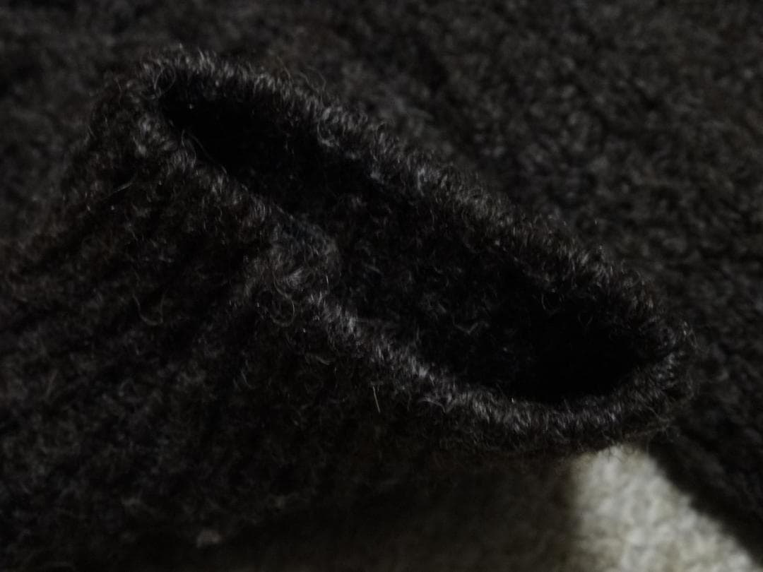 美品　ORVIS　アイルランド製　ケーブルニット　オービス　XL　厚手　茶系
