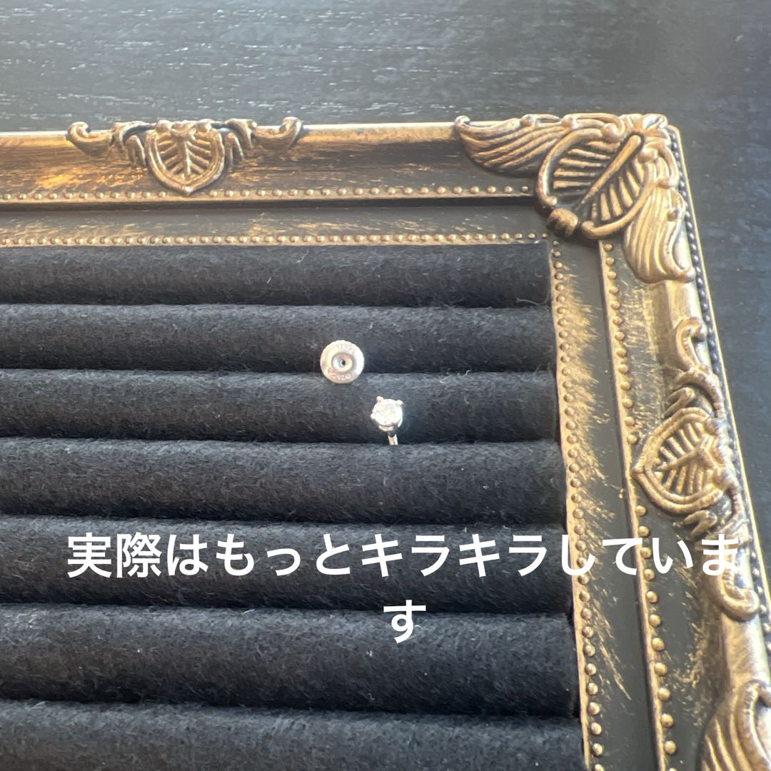 即日発送！確実正規品刻印入り鑑定済みティファニー プラチナ ダイヤモンドピアス