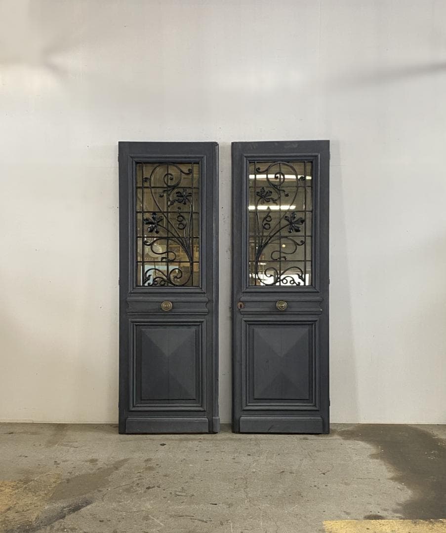 フランス アンティーク Iron Double Door ドア テーブル