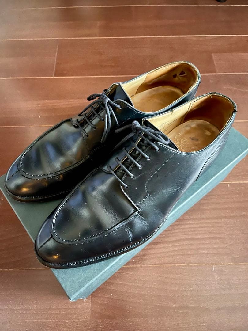 【格安】Crockett&JonesクロケットアンドジョーンズUチップ8.5黒