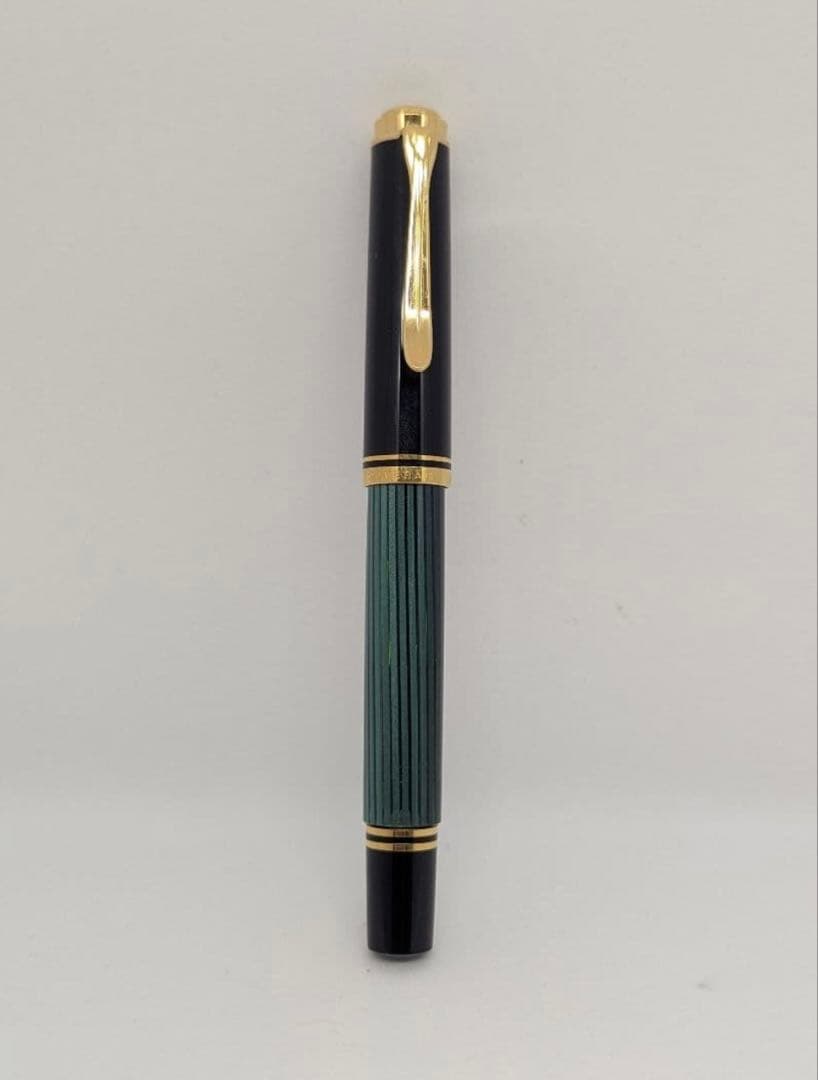Pelikan ペリカン万年筆 スーベレーン M400 EF グリーンストライプ