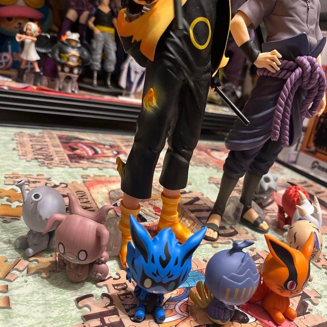 一番くじNARUTO 紡がれる火の意志A賞ナルトB賞サスケ輪廻写輪眼尾獣コンプ