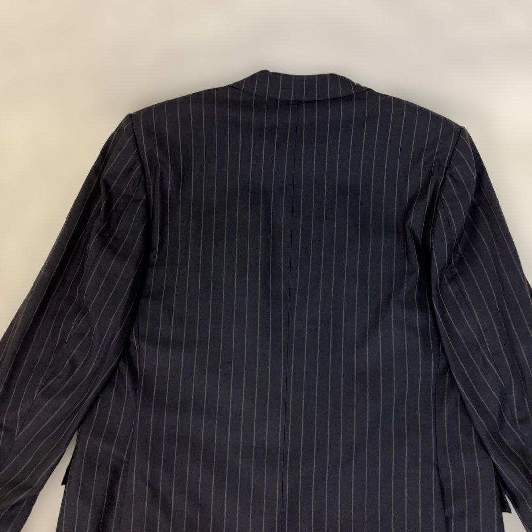 外観美品Ermenegildo Zegna ネイビースーツ　15milmil15
