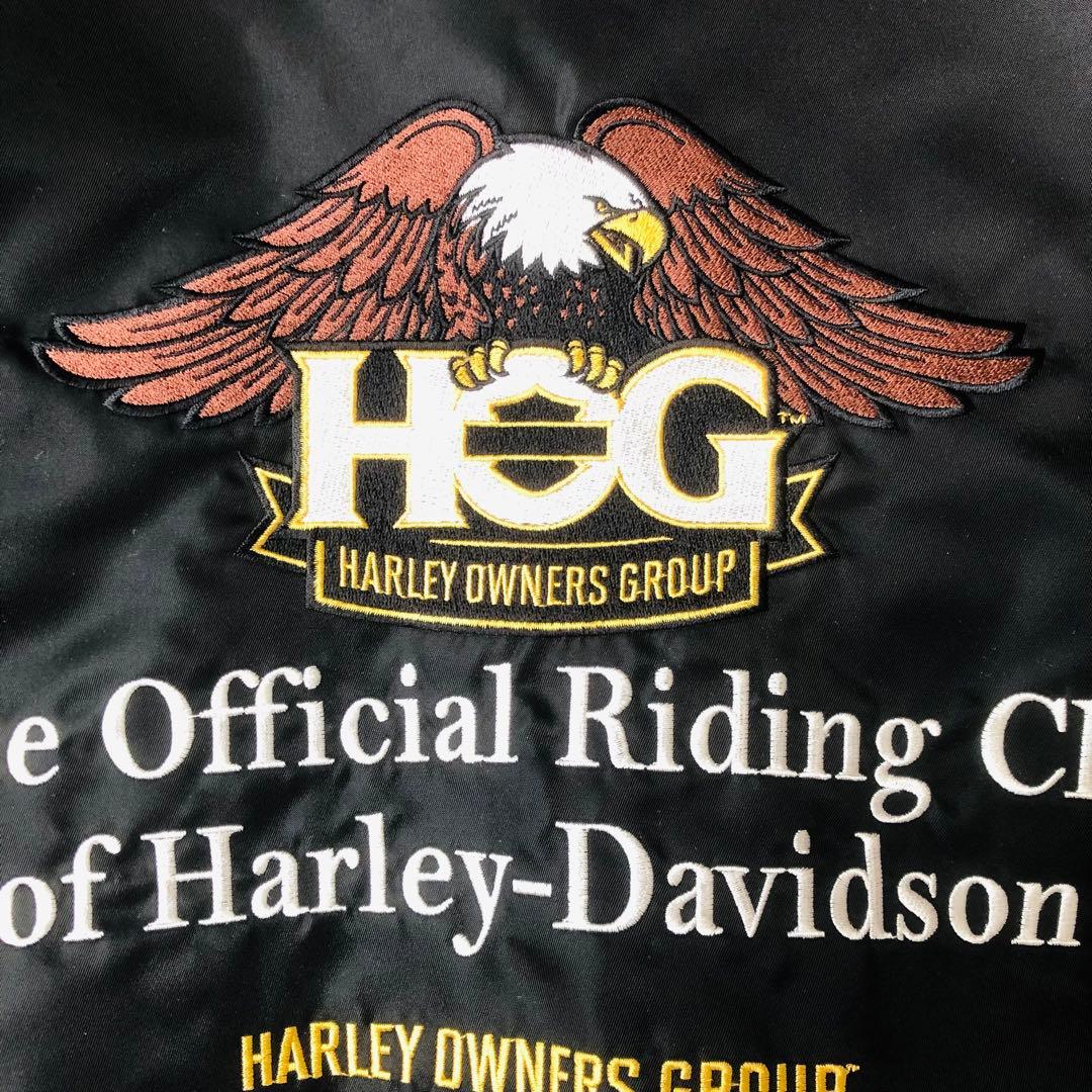 ムック　Harley-Davidson HOGジャケット ブラック