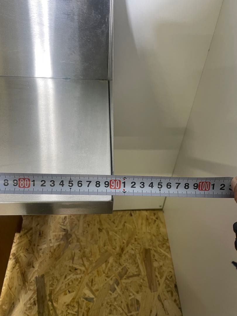 ステンレス製　上棚　幅900㎜奥行き300㎜高さ250㎜