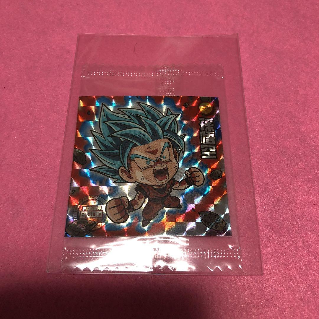 ドラゴンボール ウエハース シール　孫悟空　界王拳