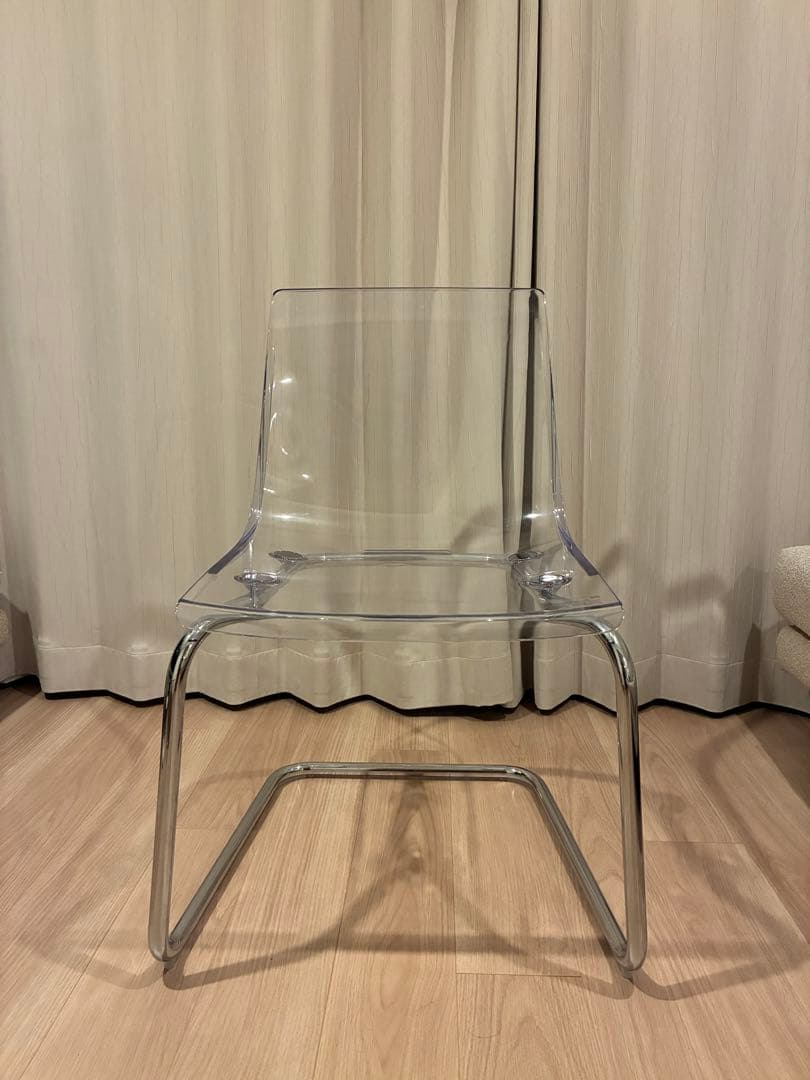 たのメル便組立発送⭐︎IKEA TOBIAS トービアス アクリルチェア