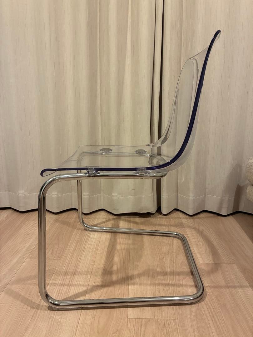 たのメル便組立発送⭐︎IKEA TOBIAS トービアス アクリルチェア