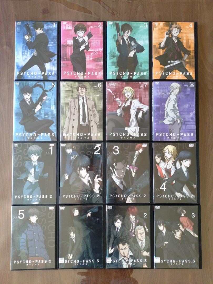 PSYCHO-PASS 　全２２巻セット 　DVD