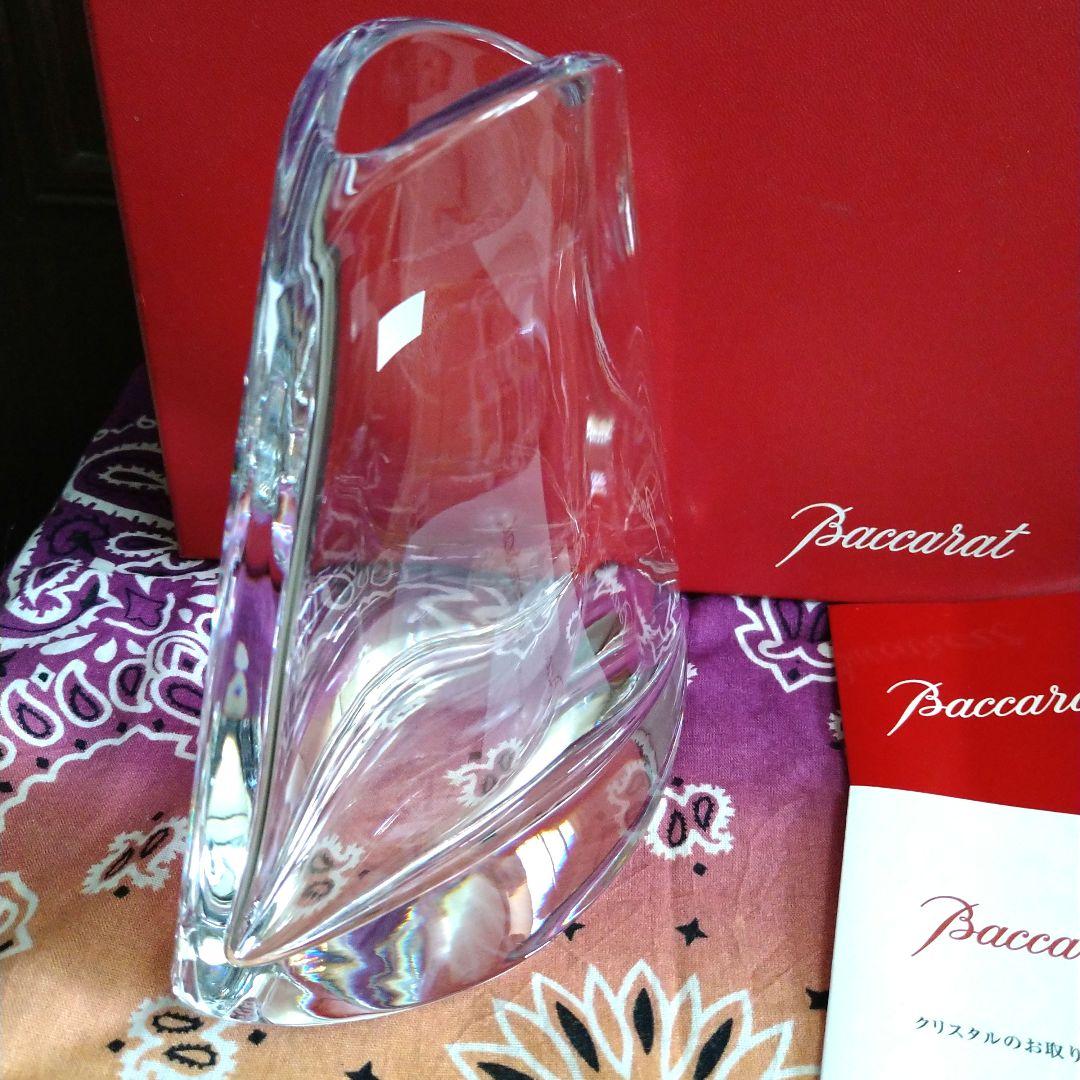 新品☆Baccarat★メトロノーム　花瓶　花器　フラワーベース